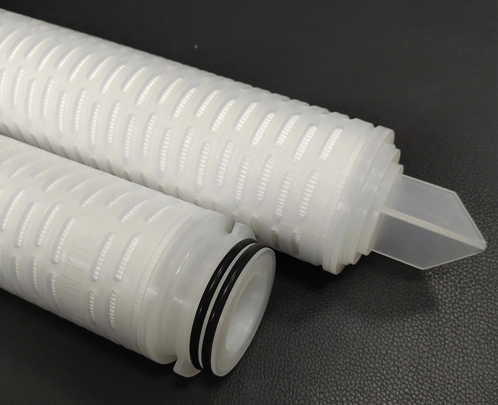 Overview of polypropylene filter element.